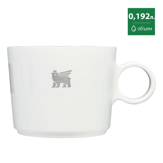 Кофейная кружка Stanley Adventure Daybreak 0,192 л, белая (10-11015-007)
