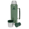 Термос Stanley Classic 1 л, тёмно-зелёный (10-11971-001)